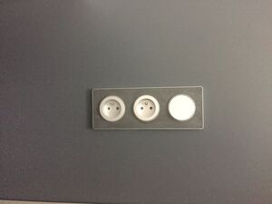 Installation de prises &eacute;lectriques